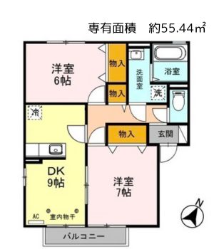 リビングタウン西浦D202